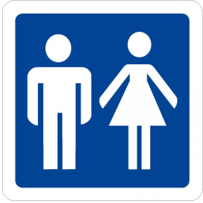 TOILETTE UOMO E DONNA  (2101E)