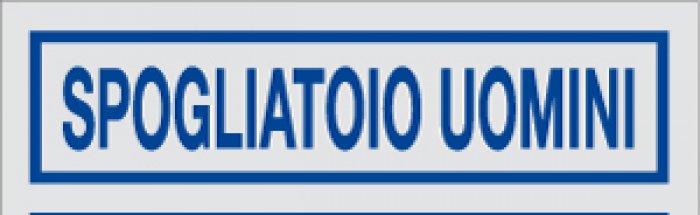 SPOGLIATOIO UOMINI (GRIGIO) (2181)