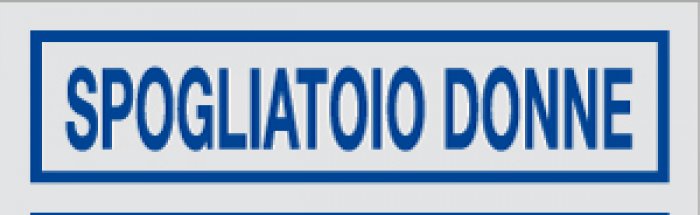 SPOGLIATOIO DONNE (GRIGIO) (2182)