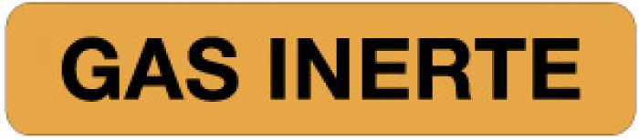 ETICHETTA AUTOADESIVA FORMATO MM 330X70 GAS INERTE (2416)