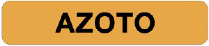 ETICHETTA AUTOADESIVA FORMATO MM 330X70 AZOTO (2425)