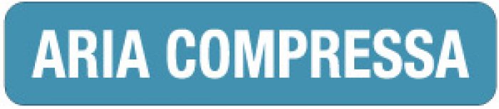 ETICHETTA AUTOADESIVA FORMATO MM 330X70 ARIA COMPRESSA (2444)