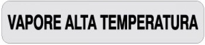 ETICHETTA AUTOADESIVA FORMATO MM 330X70 VALORE ALTA TEMPERATURA (2474)