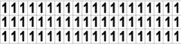 (NUMERO SINGOLO) 60 PZ (26031TN)