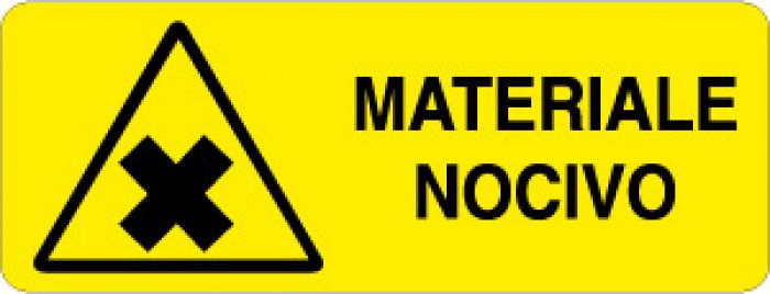 MATERIALE NOCIVO RETTANGOLARE (322)