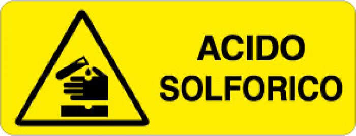 ACIDO SOLFORICO RETTANGOLARE (344)