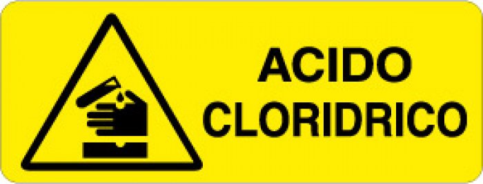 ACIDO CLORIDRICO RETTANGOLARE (345)