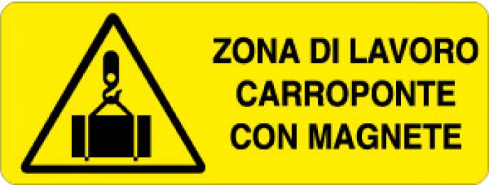 ZONA DI LAVORO CARROPONTE CON MAGNETE RETTANGOLARE (435)