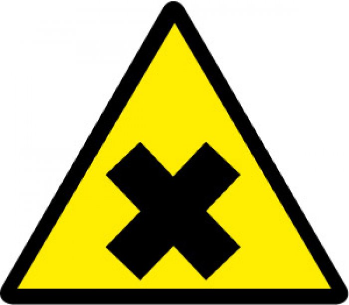 PITTOGRAMMA IRRITANTE O NOCIVO (7)