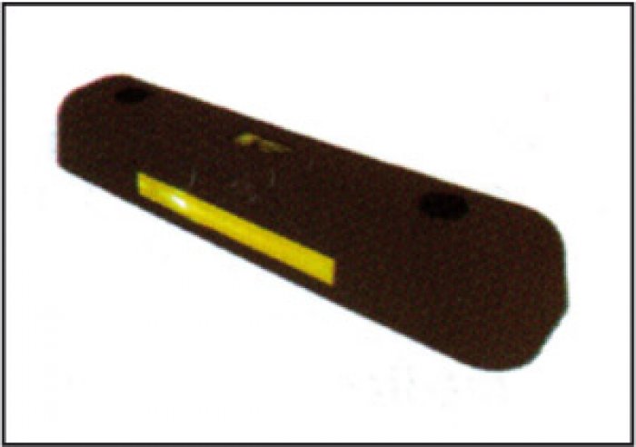 BATTIRUOTA IN PLASTICA RICICLATA 700X160X100 MM (BTT100R)