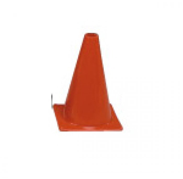 CONO IN PLASTICA PE CON BASE ROSSO FLUORESCENTE (COP230RF)