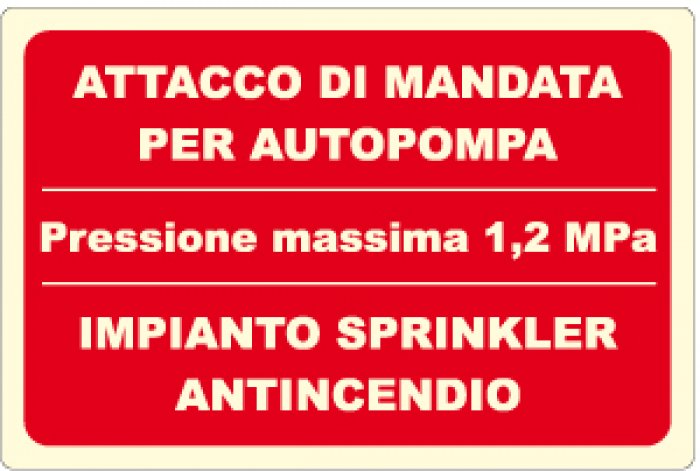 LUM ATTACCO DI MANDATA PER AUTOPOMPA IMPIANTO SPRINKLER (L1630)