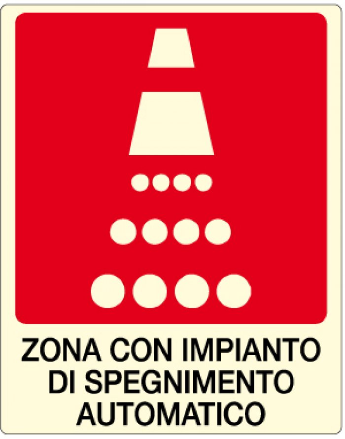 LUM ZONA CON IMPIANTO DI SPEGNIMENTO AUTOMATICO (L1674)