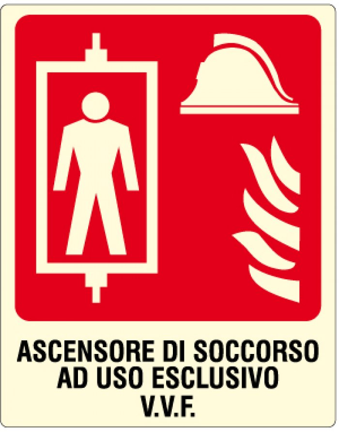 LUM ASCENSORE DI SOCCORSO AD USO ESCLUSIVO VVF (L1686)