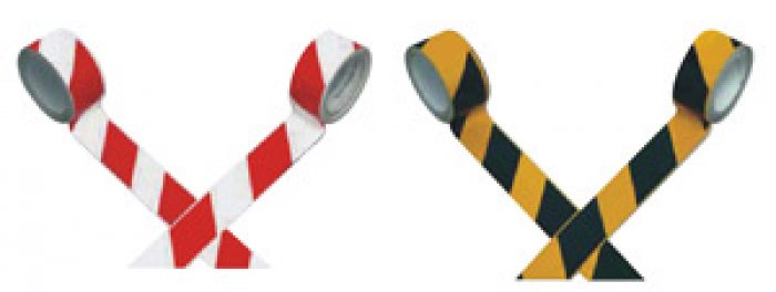 ROTOLO NASTRO AUTOADESIVO IN PVC DI SEGNALAZIONE (NPD566)