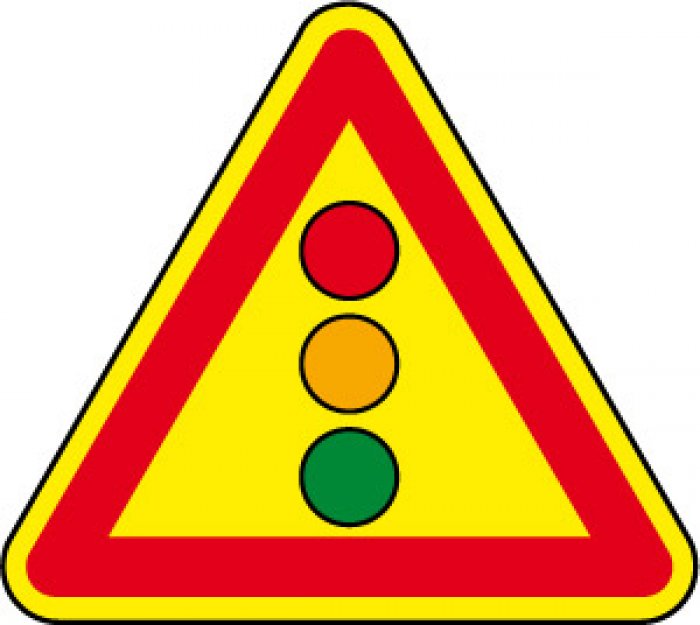 SEMAFORO FONDO GIALLO (STL1404)