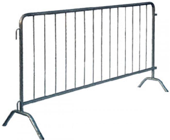 TRANSENNA PEDONALE ACCIAIO ZINC. MM 2500X1100X600 (TSF9250)