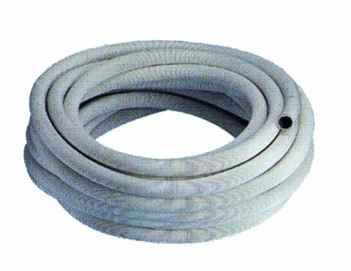 TUBO SEMIRIGIDO BIANCO DN 25 UNI EN 694 NON RACCORDATO  (0635)