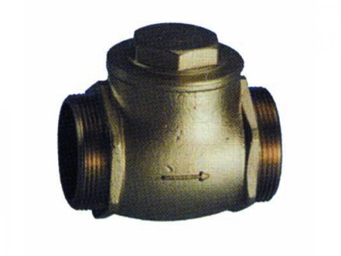 VALVOLA A RITEGNO A CLAPET TENUTA GOMMA MASCHIO/MASCHIO  (0721)