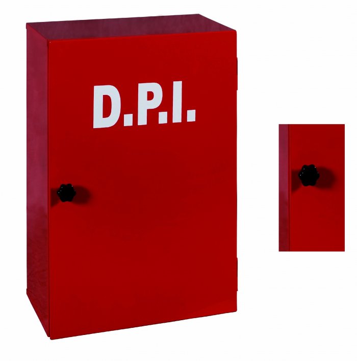 ARMADIO ATTREZZATURE ANTINCENDIO MIS. 450X690HX230 (PORTELLO PIENO) (0874)