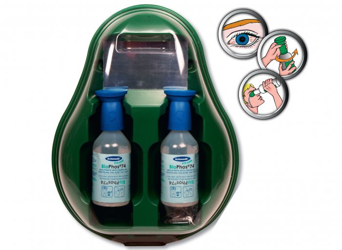 BUFFET DROP  STAZIONE LAVAGGIO OCULARE (2 ACQ405) (CPS211)