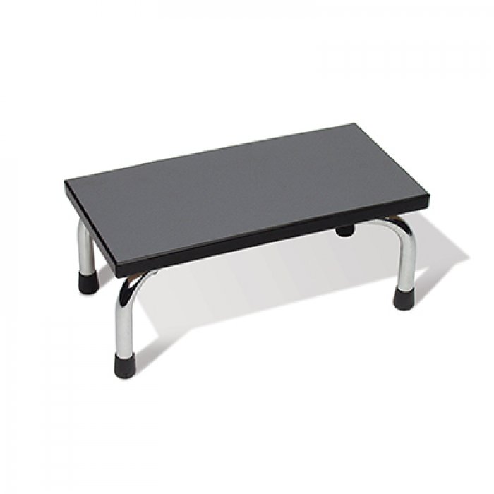 SCALETTA IN ACCIAIO CROMATO (1 GRADINO) (INF287)