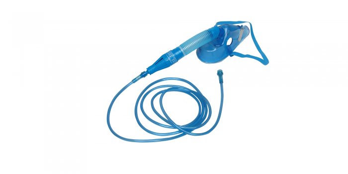 MASCHERA OSSIGENO VENTURI CON TUBO (MAS065)