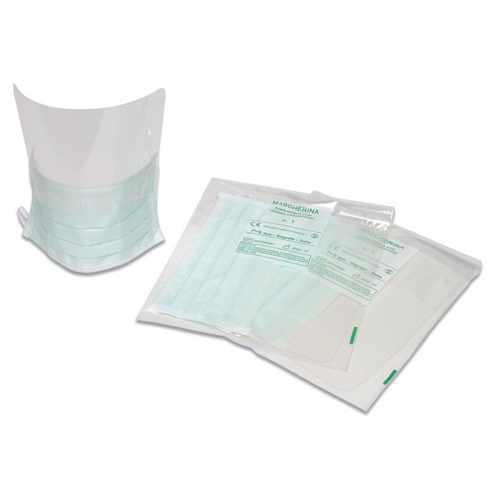 MASCHERINA CON VISIERA PARASCHIZZI  (MAS205)