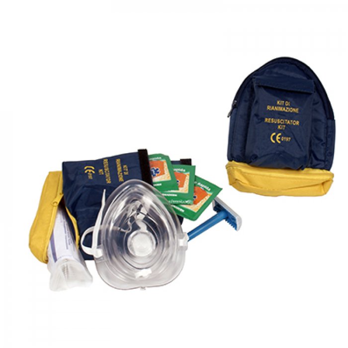 KIT ACCESSORI PER DEFIBRILLATORE IN BORSA (MAS019)