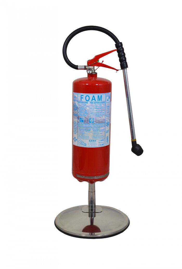 Piantana Porta Estintore 6/9 kg Polvere - 6/9 LT Schiuma