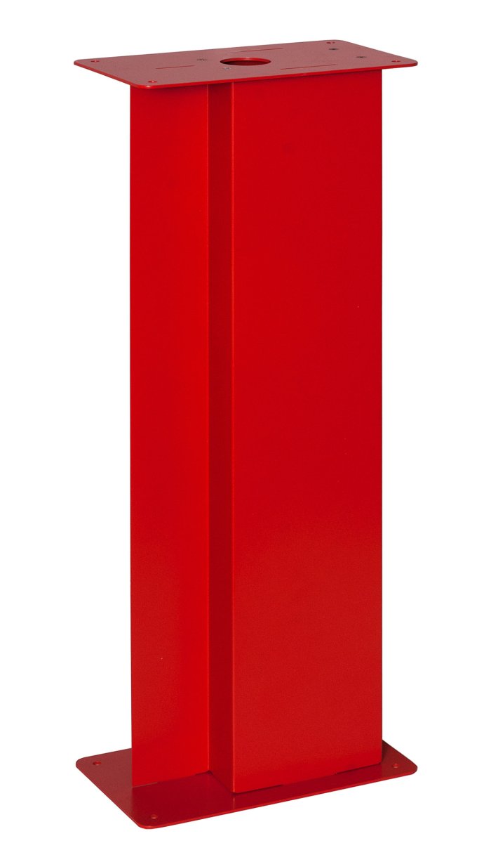 Piantana Rossa per Cassette Porta Estintore e Cassette Porta Idrante - 0950DK