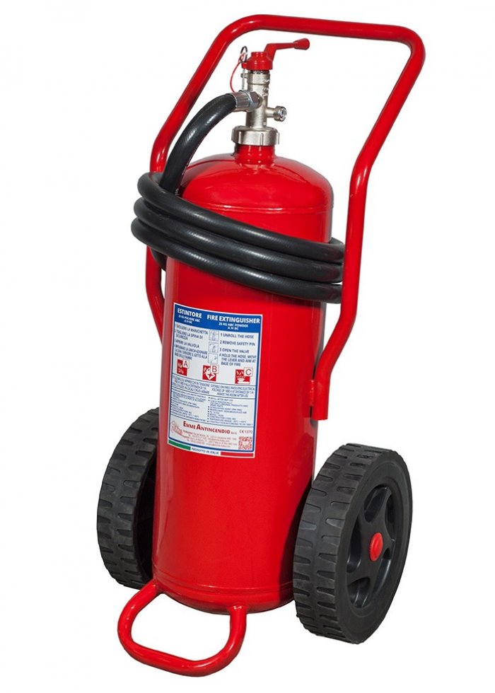 25 Kg Powder Fire Extinguisher- Code 18258-3- A IVB C- EN 1866-1