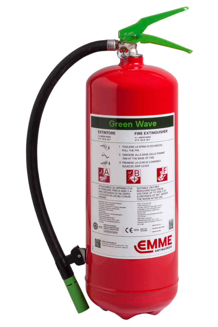 Portable Fire Extinguisher 6 L Foam - model 22066-600 - GW6P