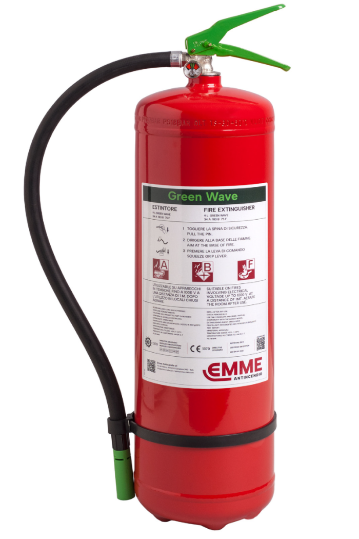 Portable Fire Extinguisher, 9 L Foam - model 22093-600 - GW9P