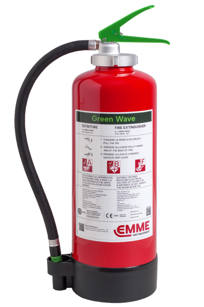 Portable Fire Extinguisher, 6 L Foam - model 32066-610 - GW6AI