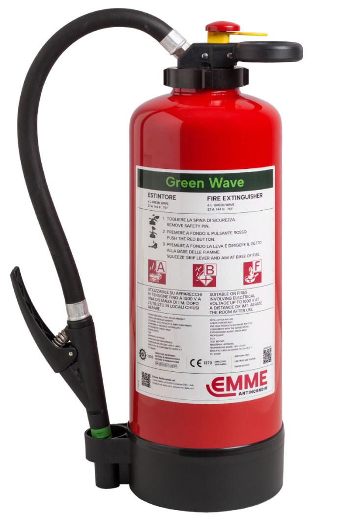 Portable Fire Extinguisher 6 L Foam - model 32066-611 - GW6AI