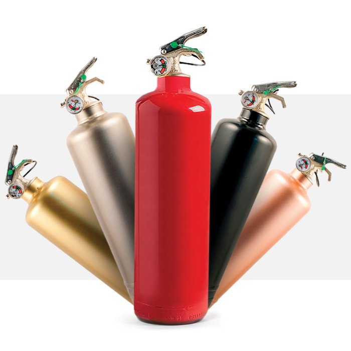 Estintori "d'Arte" e Supporti per Estintore - Fire Look