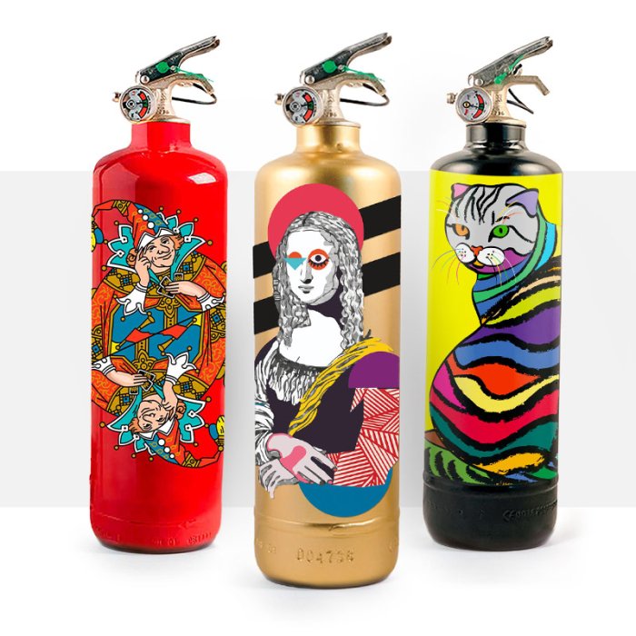 Estintori "d'Arte" e Supporti per Estintore - Fire Look