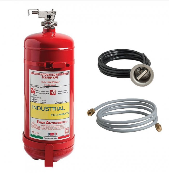 impianto antincendio automatico a schiuma 