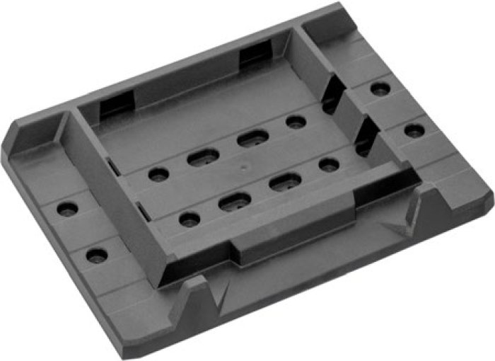 ACCESSORI PER ARMADI E CONTENITORI BATTERIE AL LITIO Kit con ruote e piastra di aggancio per la movimentazione e il fissaggio