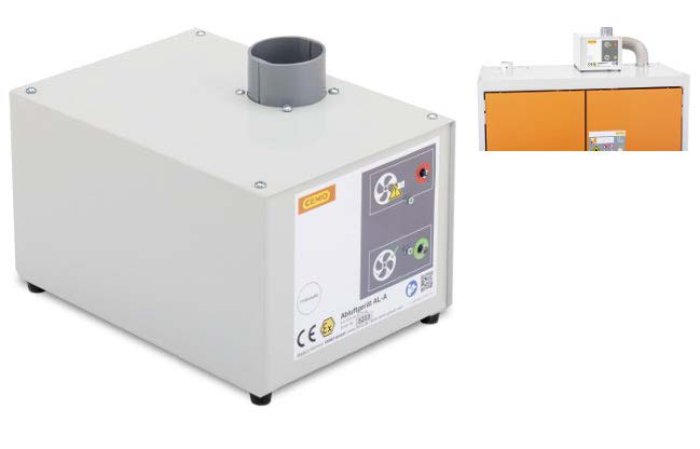 ESTRATTORE D’ARIA SST AL Con adattatore SST-P per armadi TYPE 90