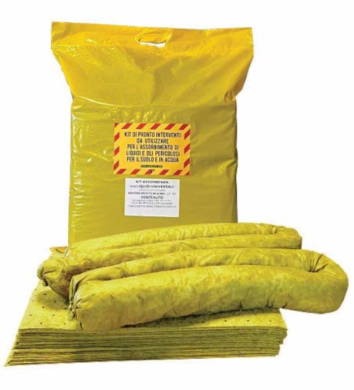 KIT EMERGENZA SACCHETTA PER AUTOTRASPORTI CHIMI