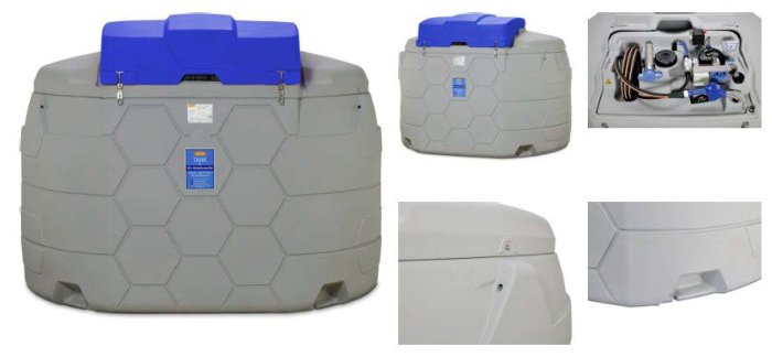 SERBATOI FISSI PER STOCCAGGIO DI ADBLUE OUTDOOR Versioni Outdoor da 2.500, 3.500 e 5.000 Lt