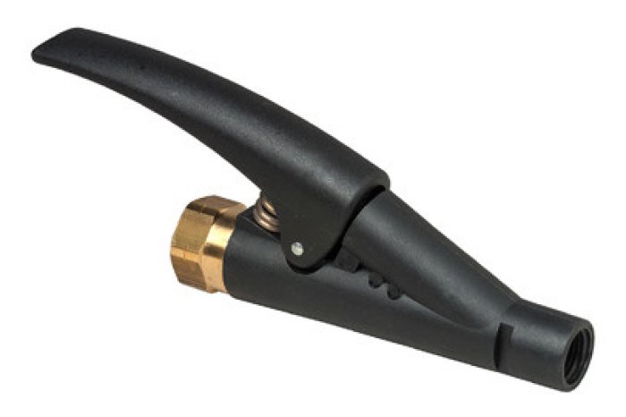 DISPENSING PISTOL WITH CONNECTION AT HOSE ROTATING