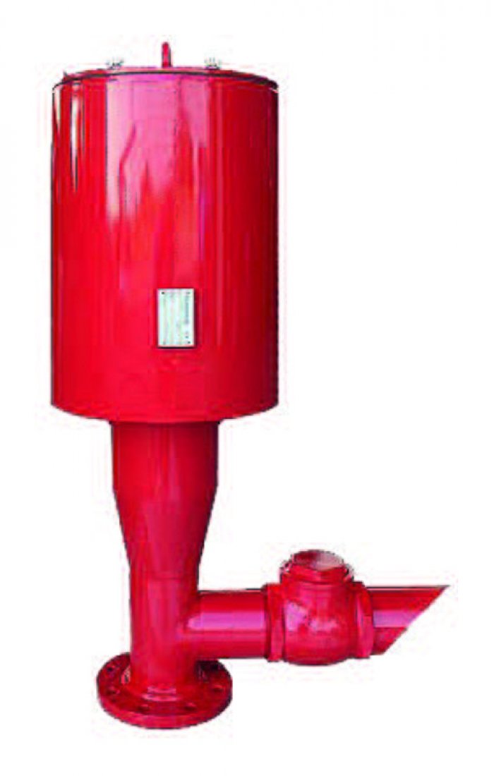 Camera schiuma per protezione di serbatoi per liquidi infiammabili portata l/min 1260-2600