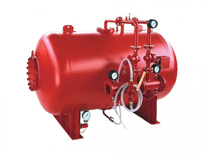 Premescolatore orizzontale a spostamento di liquido interno - capacita' l 1500