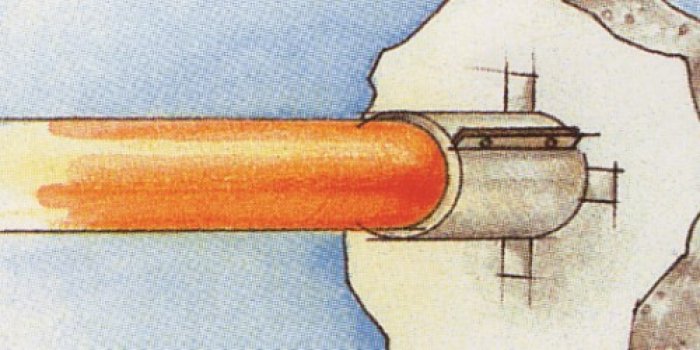 Collare seal shell ei 120 per tubi diam. 50mm lungh. 50mm ing. est. diam. 58mm