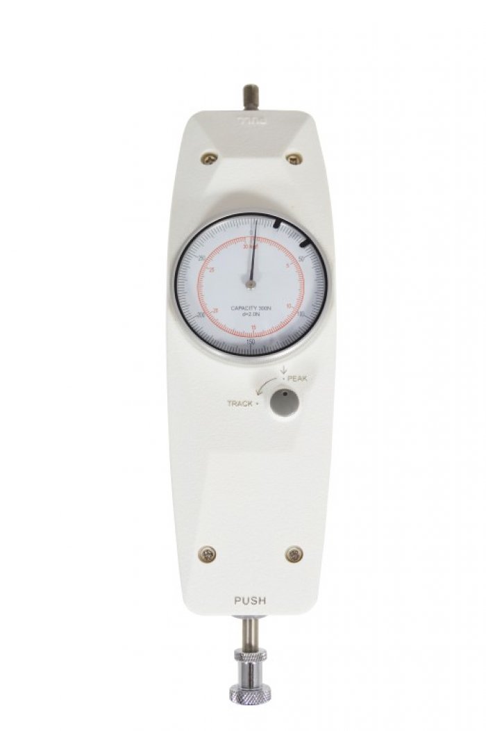 Dinamometro meccanico per prove di trazione e compressione con funzione peak-hold