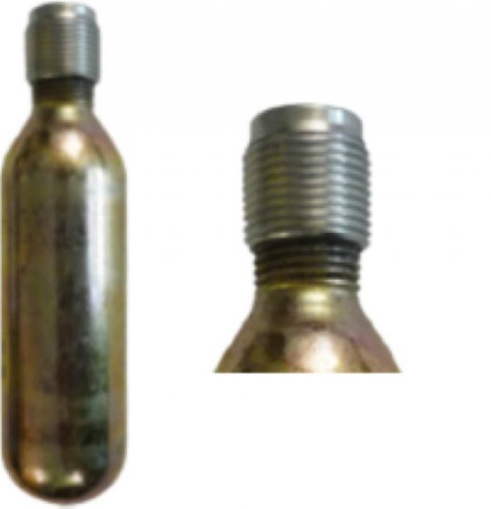 Bombola co2 efc gr. 300 con riduttore per filetto unf da 5/8" -18 temp. max 50 gradi c non ricaricabile (solo per box)