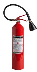 Estintore Co2 5 kg - 113B - 23052-1 - Emme 5  - EN 3/7-  Involucro in Alluminio